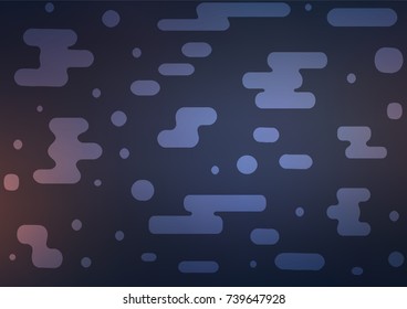 Dark blue, red vector natural abstract pattern. Geometric doodle illustration in Origami style with gradient. The textured pattern can be used for website.