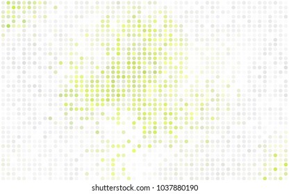 Dark Blue, Red vector red pattern of geometric circles, shapes. Colorful mosaic banner. Geometric background with colored disks.