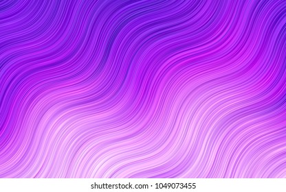 Dark Blue, Red vector pattern with lines, ovals. Geometric illustration in marble style with gradient.  A new texture for your  ad, booklets, leaflets.