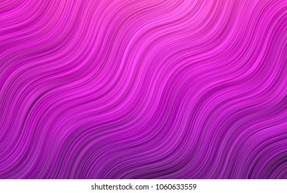 Dark Blue, Red vector pattern with lamp shapes. Shining illustration, which consist of blurred lines, circles. Marble design for your web site.