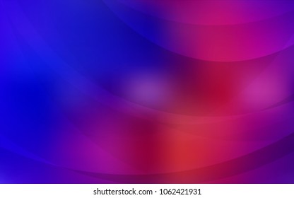 Dark Blue, Red vector pattern with bubble shapes. Geometric illustration in marble style with gradient.  The best blurred design for your business.