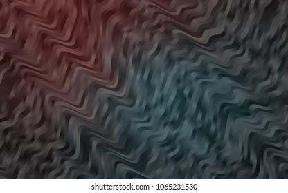 Dark Blue, Red vector pattern with lava shapes. A completely new color illustration in marble style. A completely new template for your business design.