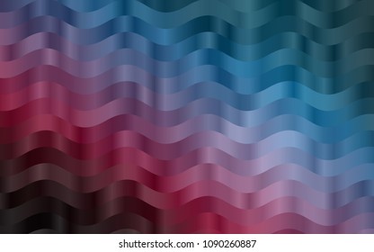 Dark Blue, Red vector pattern with lamp shapes. Geometric illustration in marble style with gradient.  The template for cell phone backgrounds.