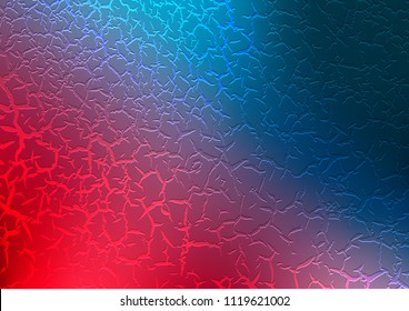 Dark Blue, Red vector pattern with bent ribbons. Creative illustration in halftone marble style with gradient. The template for cell phone backgrounds.