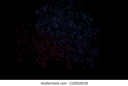 Dark Blue, Red vector pattern with bent ribbons. An elegant bright illustration with gradient. Textured wave pattern for backgrounds.