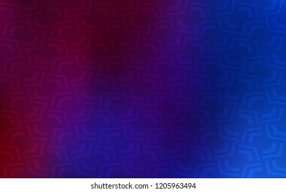 Dark Blue, Red vector pattern with liquid shapes. Colorful illustration in abstract marble style with gradient. The best blurred design for your business.