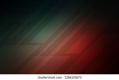 Dark Blue, Red vector pattern with sharp lines. Blurred decorative design in simple style with lines. Template for your beautiful backgrounds.