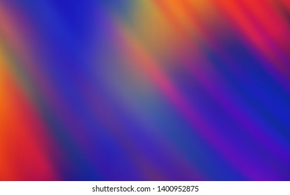 Dark Blue, Red vector pattern with sharp lines. Glitter abstract illustration with colorful sticks. Pattern for ads, posters, banners.