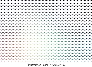 Dark Blue, Red vector pattern with spheres. Blurred decorative design in abstract style with bubbles. Design for poster, banner of websites.
