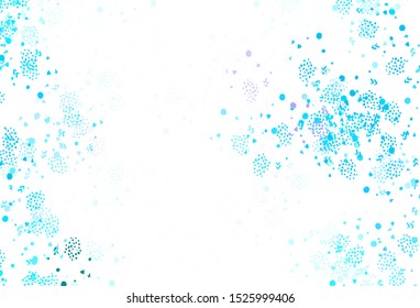Dark Blue, Red vector pattern with random forms. Simple colorful illustration with abstract gradient shapes. Best smart design for your business.