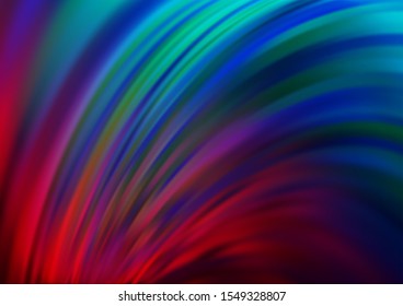 Dark Blue, Red vector pattern with liquid shapes. Colorful illustration in abstract marble style with gradient. A new texture for your  ad, booklets, leaflets.