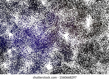 Dark Blue, Red vector pattern with random forms. Colorful chaotic forms with gradient in modern style. Elegant design for wallpapers.