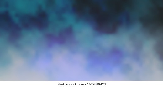 Dark Blue, Red vector pattern with clouds. Abstract colorful clouds on gradient illustration. Template for landing pages.