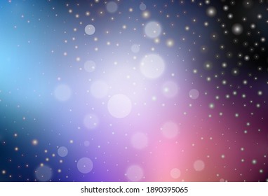 Dark Blue, Red vector pattern in Christmas style. Colorful illustration with Christmas simbols and signs. Pattern for ads, poster, banner of books.