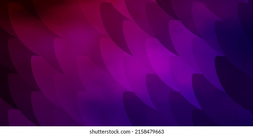 Dark Blue, Red vector pattern with lines. Gradient illustration with straight lines in abstract style. Pattern for ads, commercials.