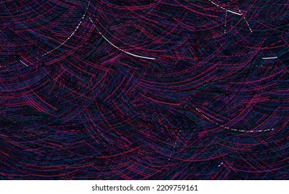 Dark Blue, Red vector pattern with lines. A circumflex abstract illustration with gradient. Best design for your business.