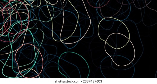 Dark blue, red vector pattern with abstract shapes. Colorful illustration with simple gradient shapes. Simple illustration for your web site.