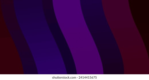 Dark Blue, Red vector pattern with wry lines. Bright illustration with gradient circular arcs. Pattern for websites, landing pages.