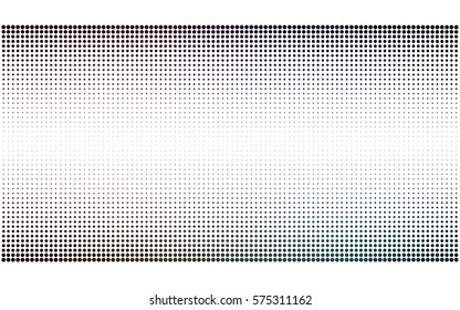 Dark Blue, Red vector pattern of geometric circle shapes. Colorful mosaic banner. Geometric background with colored disks.