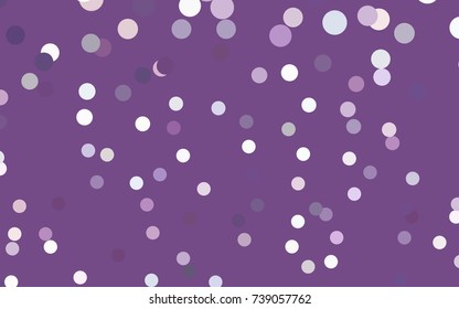 Dark Blue, Red vector red pattern of geometric circles, shapes. Colorful mosaic banner. Geometric background with colored disks.