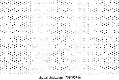 Dark Blue, Red vector red pattern of geometric circles, shapes. Colorful mosaic banner. Geometric background with colored disks.
