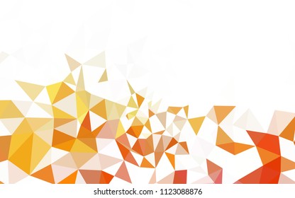 Dark Blue, Red vector polygon abstract background. Creative geometric illustration in Origami style with gradient. Brand new style for your business design.