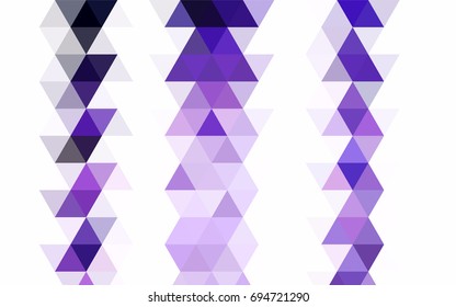 Dark Blue, Red vector polygon abstract background. Modern geometrical abstract illustration with gradient. Triangular pattern for your business design.