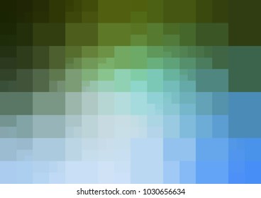 Dark Blue, Red vector polygonal illustration, which consist of rectangles. Rectangular pattern for your business design. Geometric background in Origami style with gradient. 
