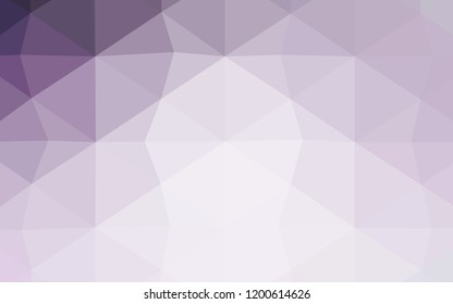 Dark Blue, Red vector polygonal template. Creative geometric illustration in Origami style with gradient. That new template can be used for your brand book.