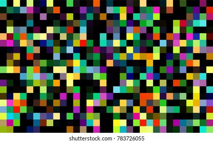 Dark Blue, Red vector polygonal illustration consisting of rectangles. Rectangular design for your business. Creative geometric background in origami style with gradient.