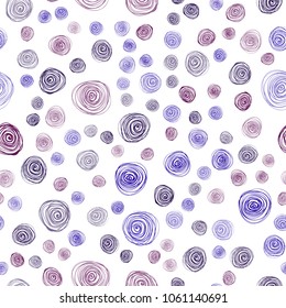 Dark Blue, Red vector seamless doodle bright pattern. Decorative illustration with doodles on abstract template. Pattern for wallpapers and coloring books.