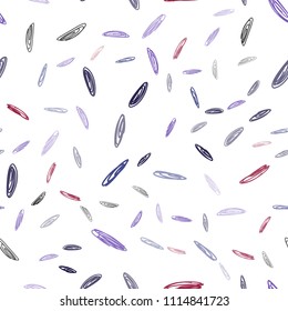 Dark Blue, Red vector seamless cover with spots. Blurred decorative design in abstract style with bubbles. Pattern can be used for futuristic ad, booklets.