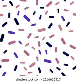Dark Blue, Red vector seamless background with straight lines. Lines on blurred abstract background with gradient. Template for your beautiful backgrounds.