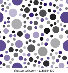 Dark Blue, Red vector seamless layout with circle shapes. Beautiful colored illustration with blurred circles in nature style. Beautiful design for your business advert.