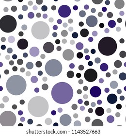 Dark Blue, Red vector seamless layout with circle shapes. Abstract illustration with colored bubbles in nature style. Beautiful design for your business advert.