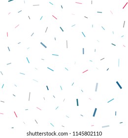 Dark Blue, Red vector seamless background with straight lines. Blurred decorative design in simple style with lines. The pattern can be used as ads, poster, banner for commercial.