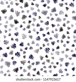 Dark Blue, Red vector seamless texture with colored lines. Shining colored illustration with sharp stripes. Pattern for your busines websites.