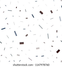 Dark Blue, Red vector seamless backdrop with rectangles, squares. Beautiful illustration with rectangles and squares. Best design for your ad, poster, banner.