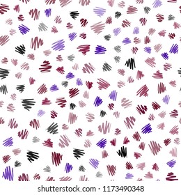 Dark Blue, Red vector seamless pattern with sharp lines. Glitter abstract illustration with colored sticks. Template for your beautiful backgrounds.