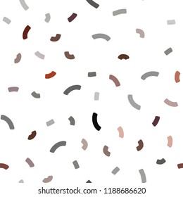 Dark Blue, Red vector seamless pattern with lamp shapes. Modern gradient abstract illustration with bandy lines. Marble style for your business design.