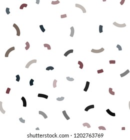 Dark Blue, Red vector seamless background with lava shapes. Colorful illustration in abstract marble style with gradient. Pattern for your business design.
