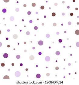 Dark Blue, Red vector seamless cover with spots. Blurred decorative design in abstract style with bubbles. Pattern for trendy fabric, wallpapers.