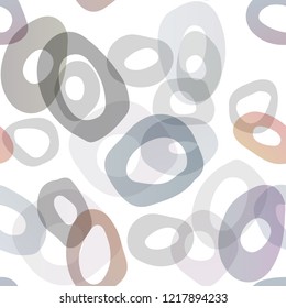Dark Blue, Red vector seamless background with bubbles. Blurred decorative design in abstract style with bubbles. Pattern for design of fabric, wallpapers.