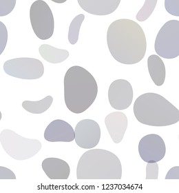 Dark Blue, Red vector seamless template with spots. Glitter abstract illustration with blurred drops of rain. Pattern for design of window blinds, curtains.