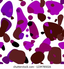 Dark Blue, Red vector seamless background with bubbles. Blurred decorative design in abstract style with bubbles. Template for business cards, websites.
