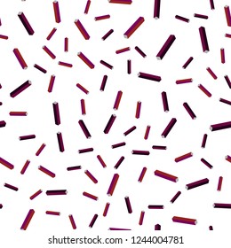 Dark Blue, Red vector seamless, isometric layout with flat lines. Glitter abstract illustration with colorful sticks. Design for wallpaper, fabric makers.