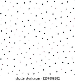 Dark Blue, Red vector seamless background with bubbles. Abstract illustration with colored bubbles in nature style. Trendy design for wallpaper, fabric makers.