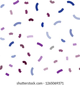 Dark Blue, Red vector seamless background with abstract circles. Colorful illustration in abstract marble style with gradient. A completely new template for your business design.
