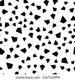 Dark Blue, Red vector seamless, isometric template with crystals, triangles. Beautiful illustration with triangles in nature style. Design for textile, fabric, wallpapers.