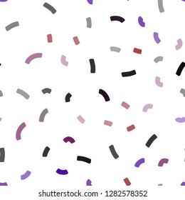 Dark Blue, Red vector seamless pattern with lava shapes. An elegant bright illustration with gradient. Pattern for your business design.